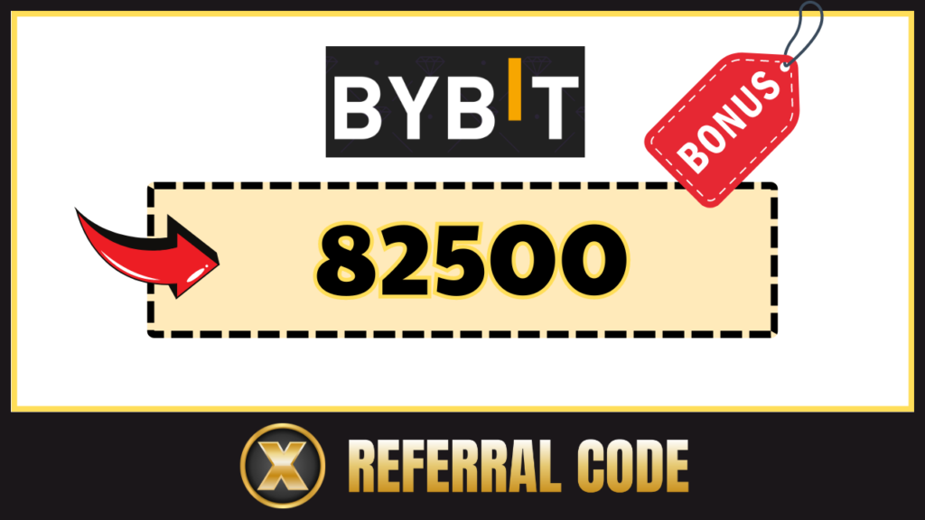 Bybit bonus code: "82500"