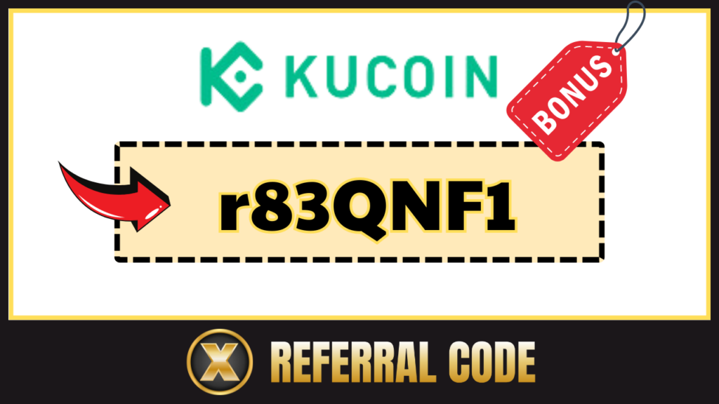 KuCoin bonus code: "r83QNF1"