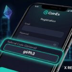 Your Ultimate Guide to the CoinEx Bonus Referral Code "g69h3" Giao diện màn hình đăng ký tài khoản CoinEx với ô nhập mã giới thiệu g69h3 được làm nổi bật chuyên nghiệp