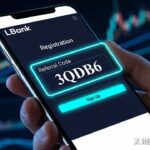 LBank Referral Code "3QDB6" Explained by a Crypto Expert Giao diện trang đăng ký LBank hiển thị vị trí nhập mã giới thiệu 3QDB6 để nhận ưu đãi.